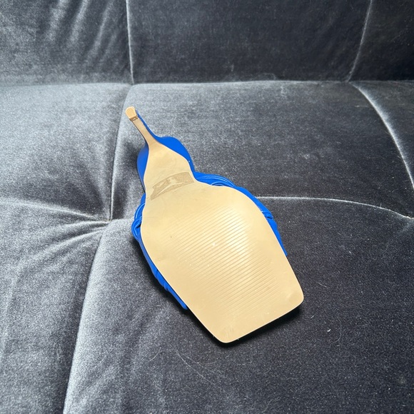 STEVE MADDEN square toe embellished heels size 6.5M - Picture 3 of 7